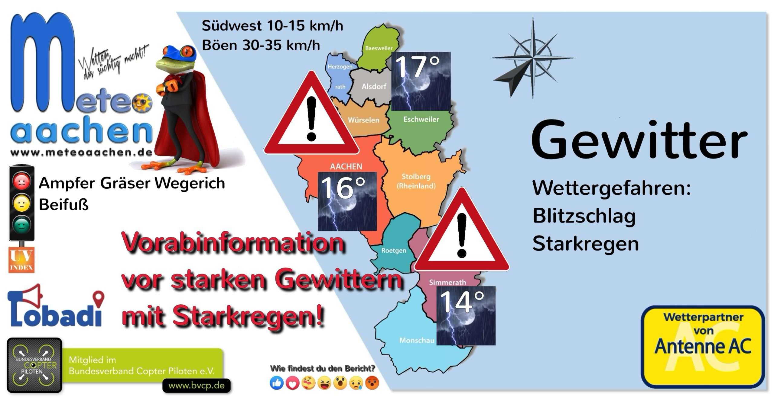 Wichtige Vorabinformation